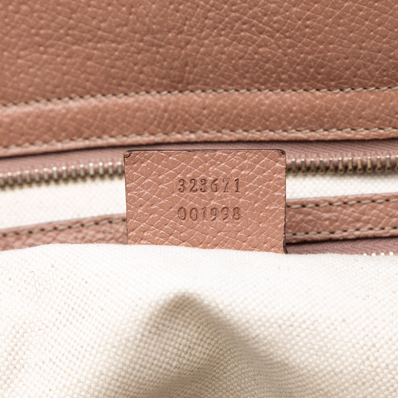 GG Canvas and Leather Bree Tote - Image 5