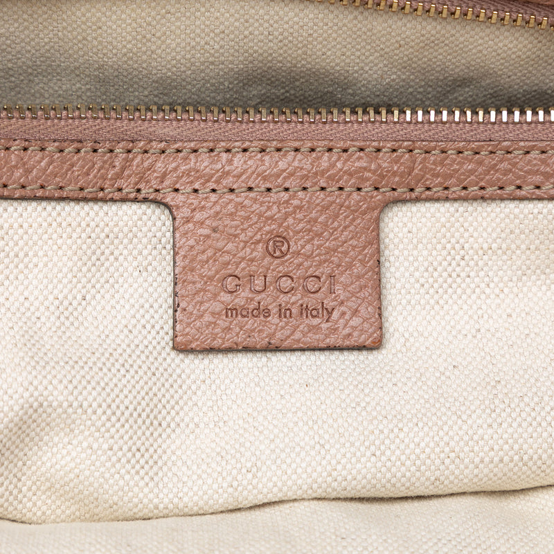 GG Canvas and Leather Bree Tote - Image 6