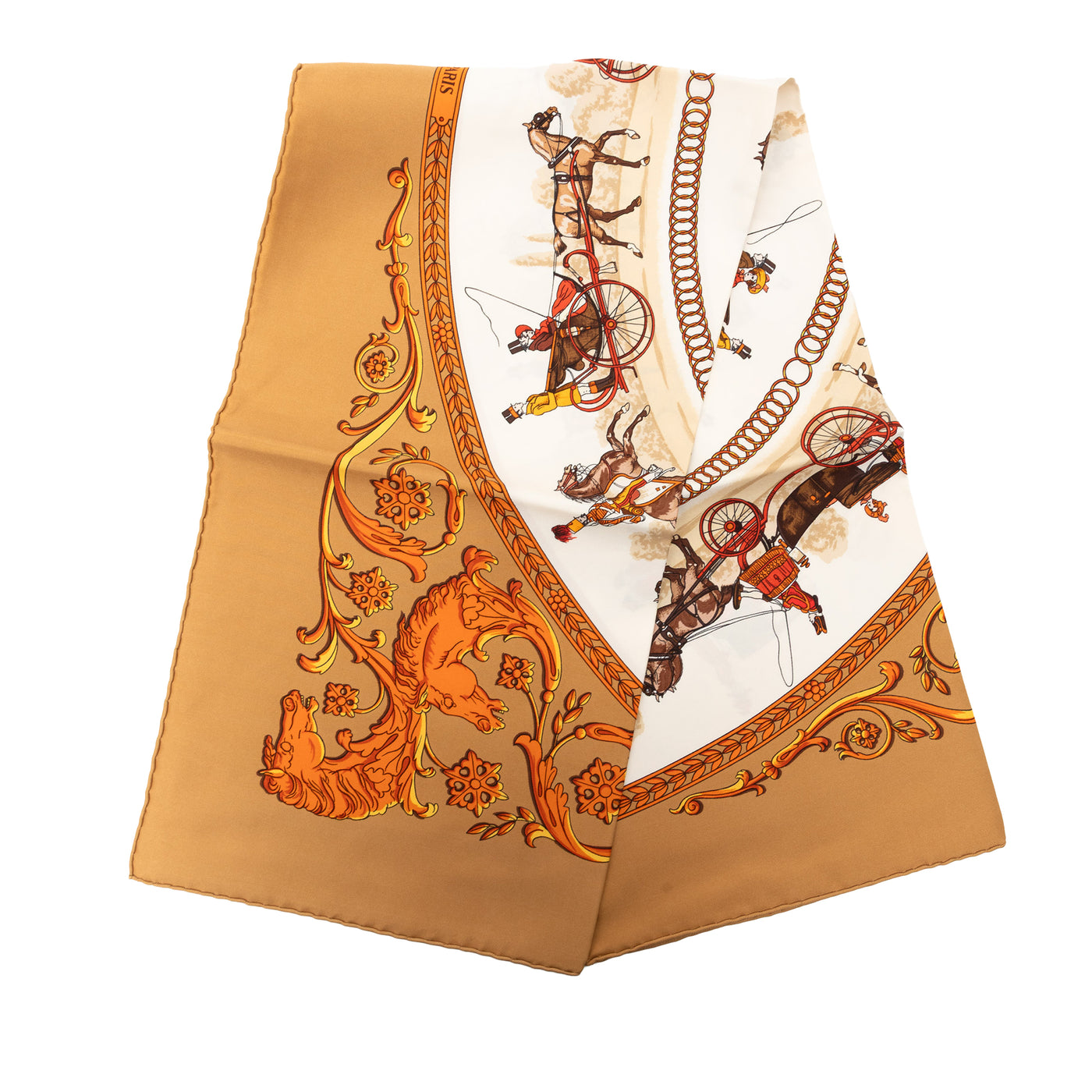 La Promenade De Longchamps Silk Scarf 90 - Image 1
