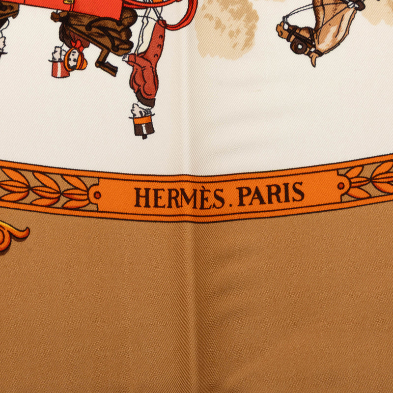 La Promenade De Longchamps Silk Scarf 90 - Image 6