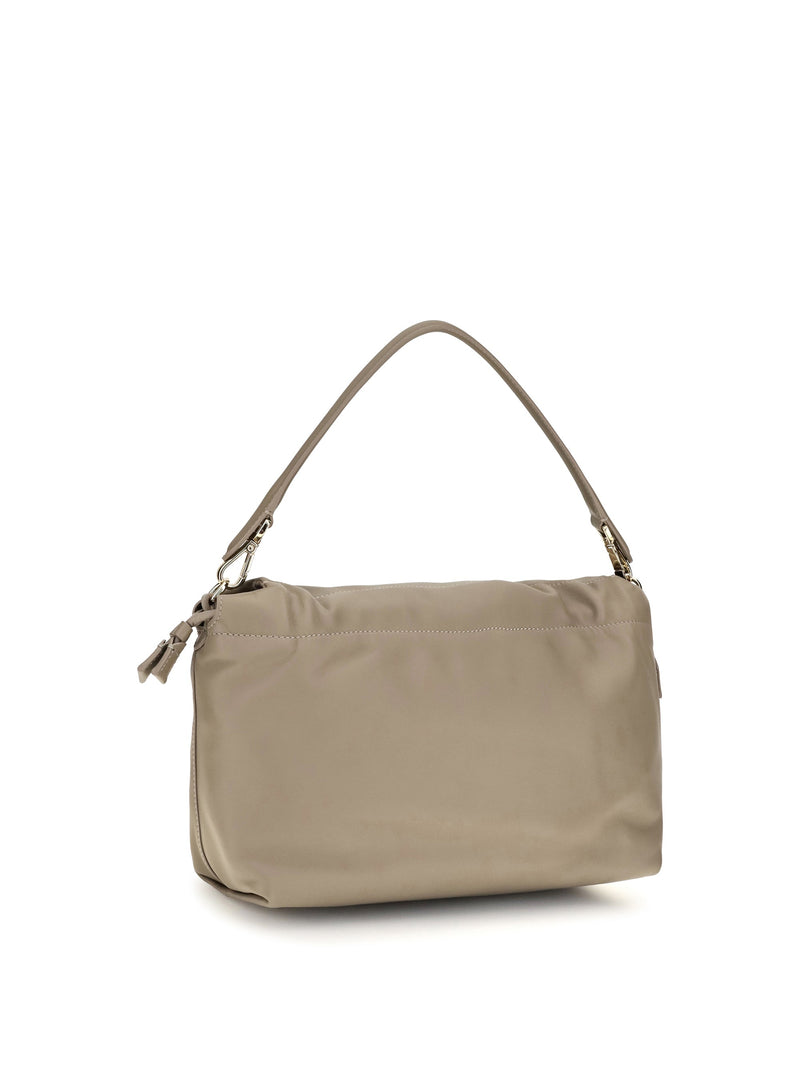 Fendi Baguette Shoulder Bag — Taupe Calf Leather