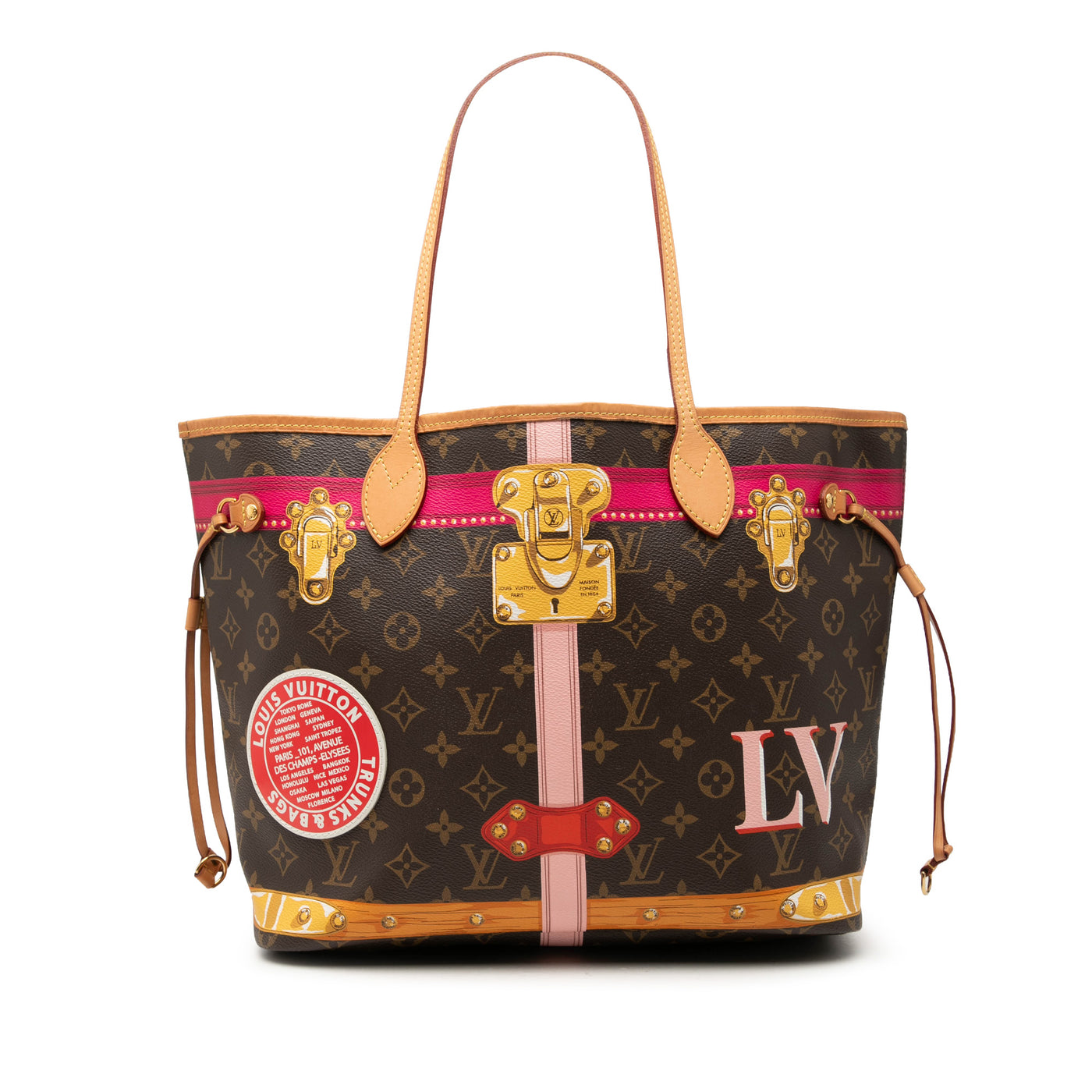 Monogram Summer Trunks Neverfull MM - Image 1