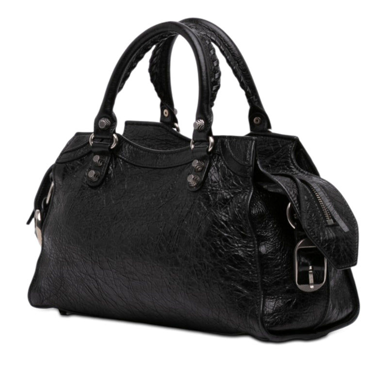 Lambskin Motocross Neo Cagole City Satchel - Image 2