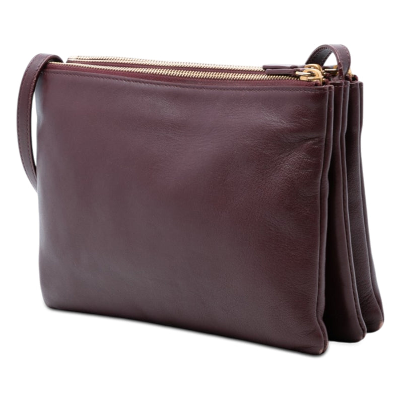 Large Lambskin Trio Crossbody - Image 2