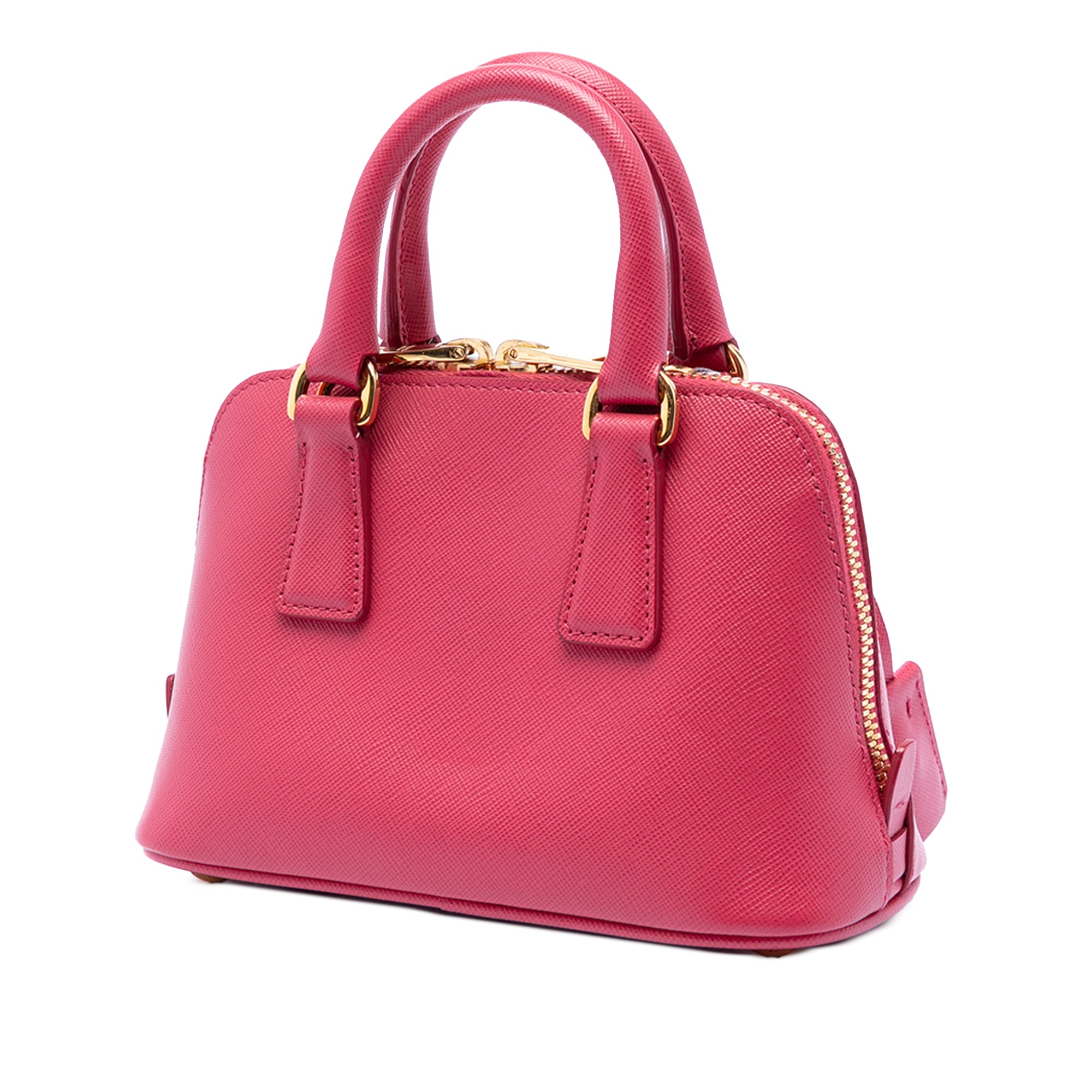 Mini Saffiano Lux Promenade Satchel - Image 2
