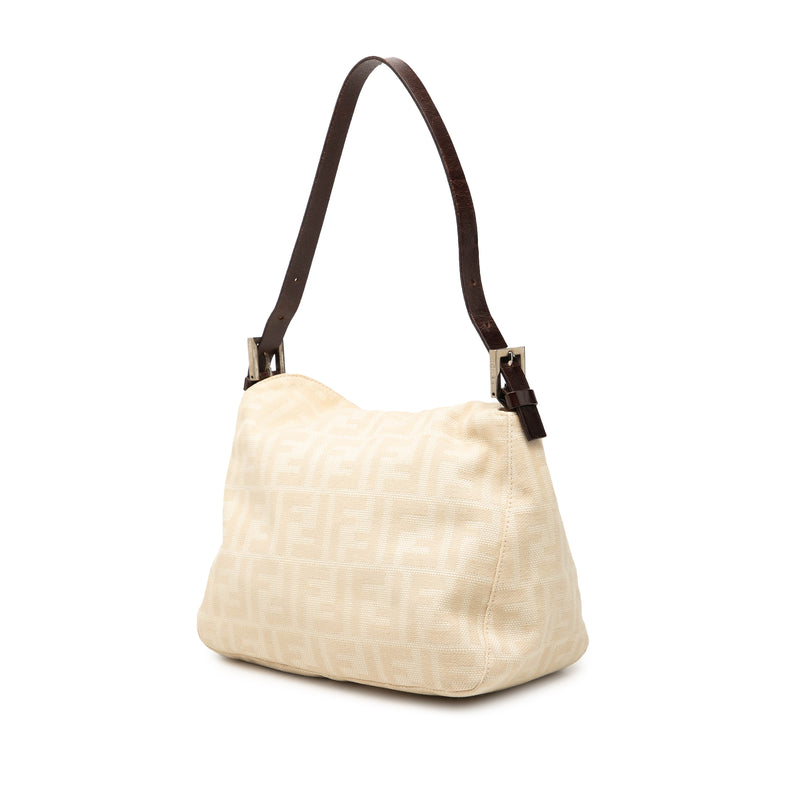Zucca Canvas Double Flap Shoulder Bag - Image 2