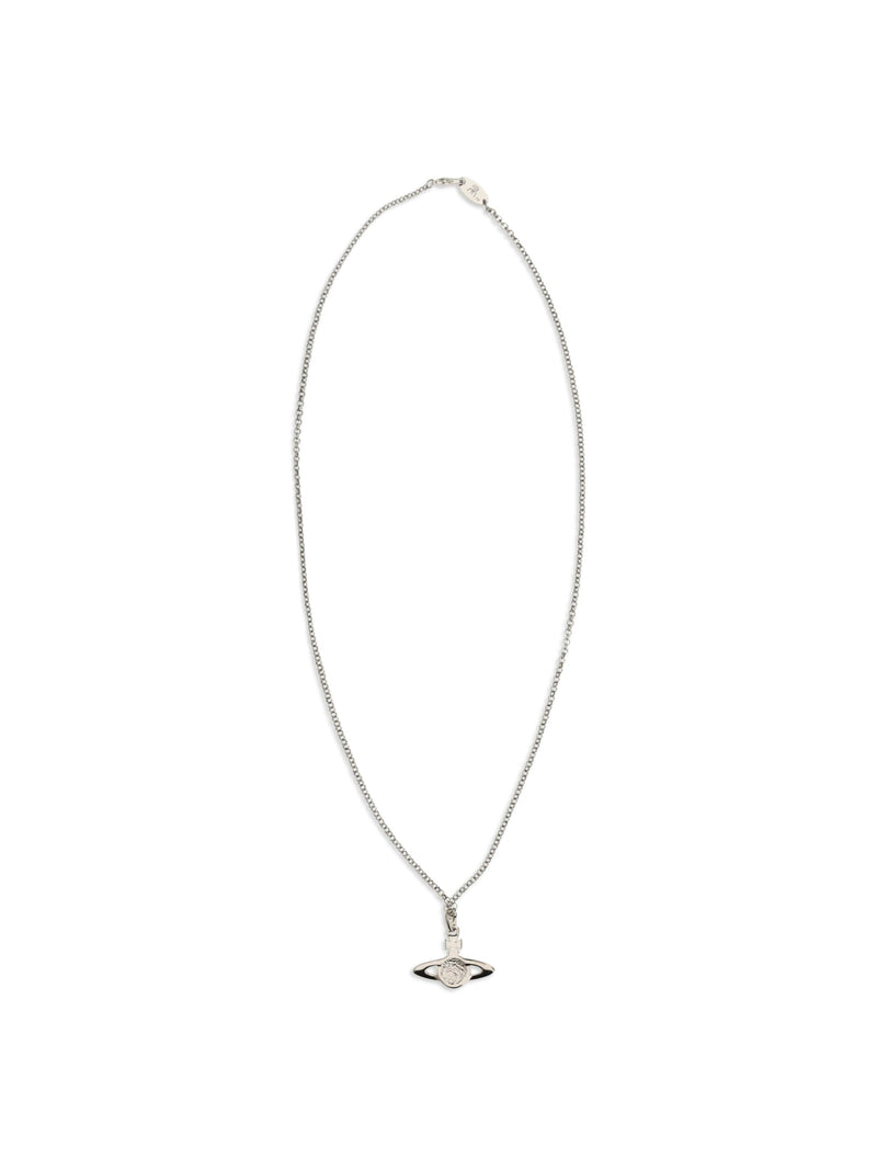 Vivienne Westwood Orb Mini Necklace — Silver Brass Necklaces