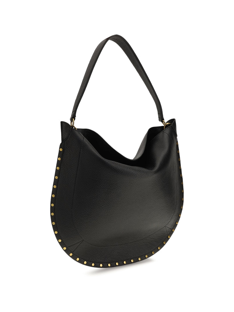 Isabel Marant Hobo Bag — Black Calf Leather
