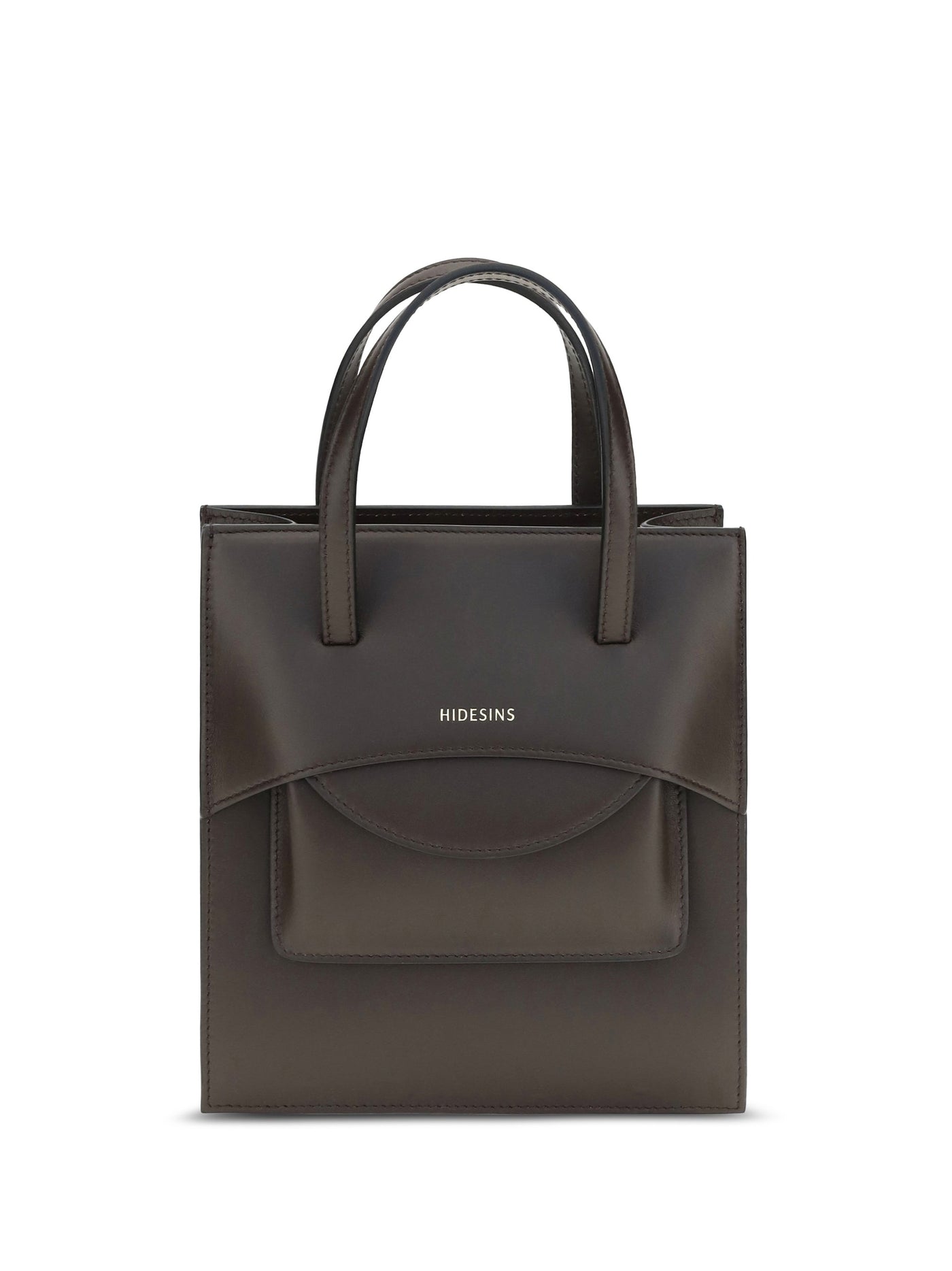 Hidesins Shoulder Bag — Brown Calf Leather Bos Taurus