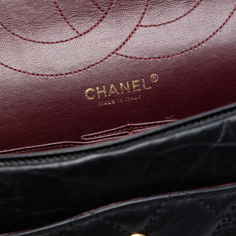 Quilted Aged Calfskin Reissue 2.55 Double Flap 227 - Image 5