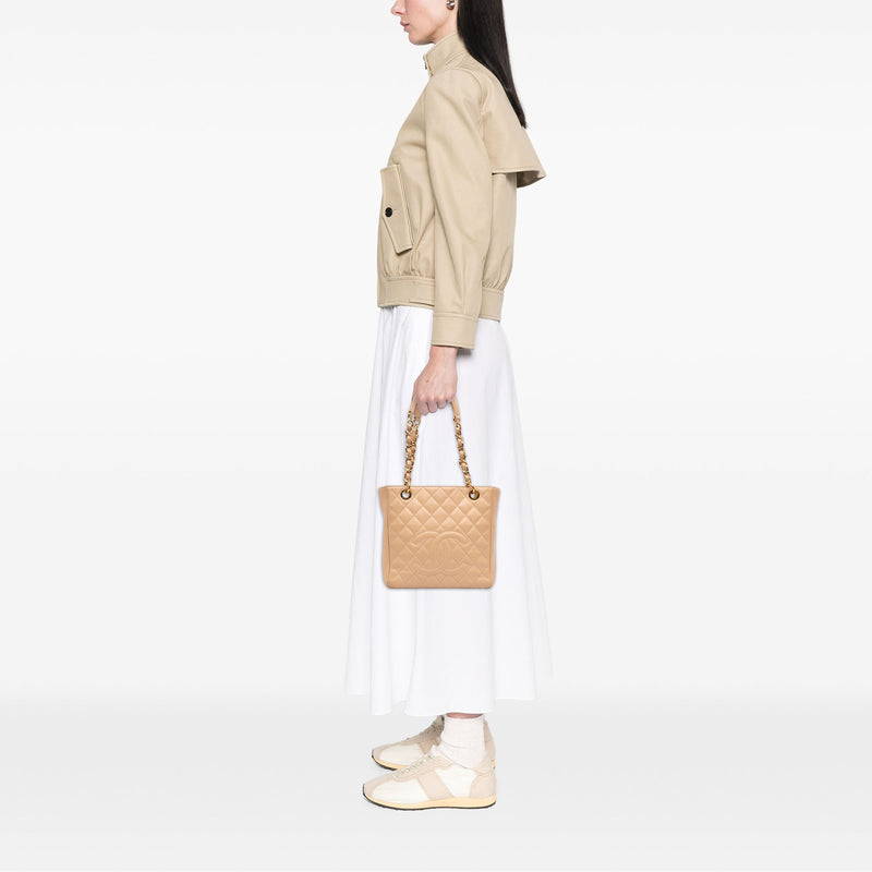 Caviar Petite Shopping Tote - Image 6