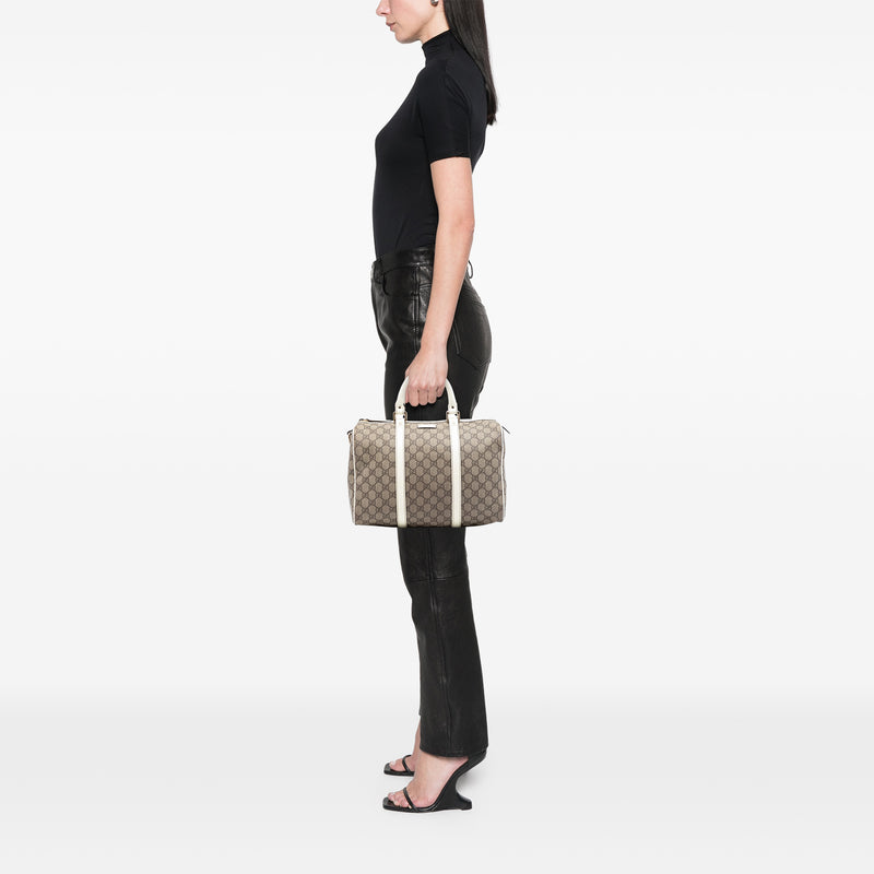 Medium GG Supreme Joy Boston Bag - Image 7