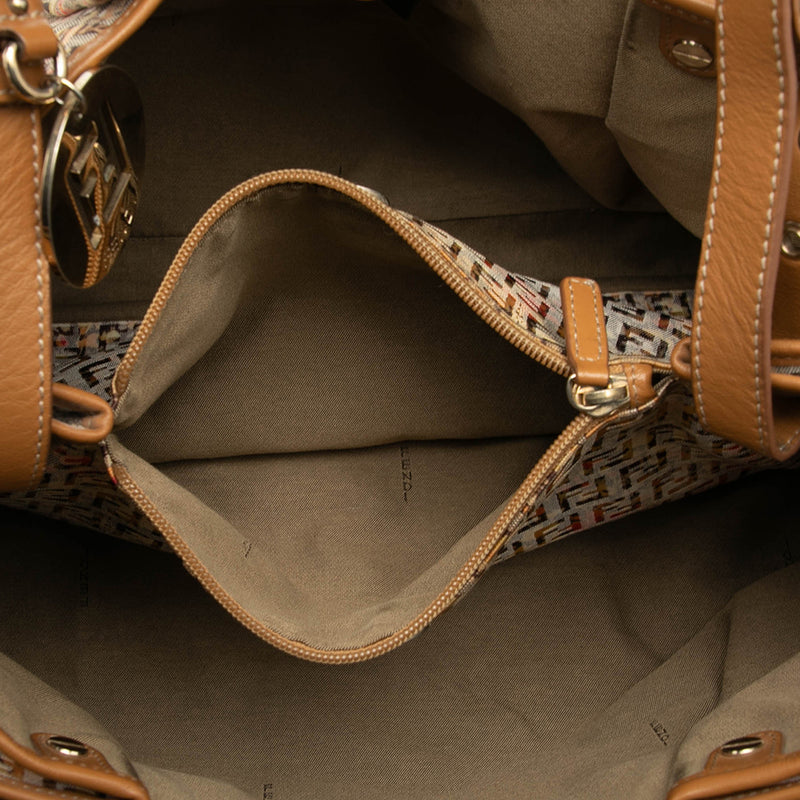 Zucchino Canvas Floral Shoulder Bag - Image 4