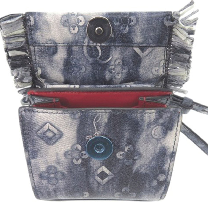 Nano Grained Calfskin Paloma Fringe Satchel - Image 6
