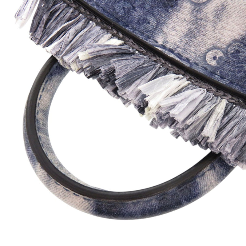 Nano Grained Calfskin Paloma Fringe Satchel - Image 7