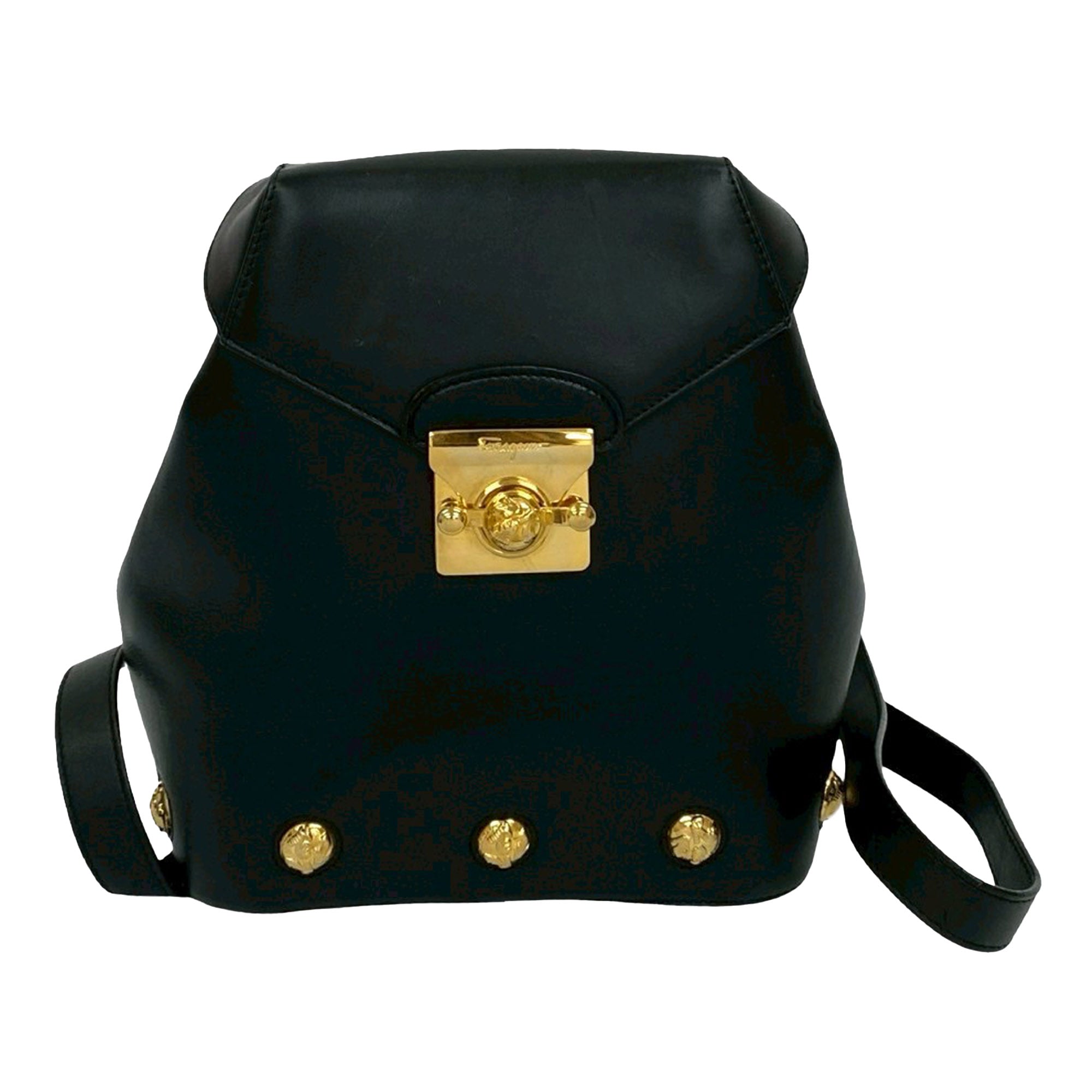 Gancini Calfskin Leather Backpack - Image 1