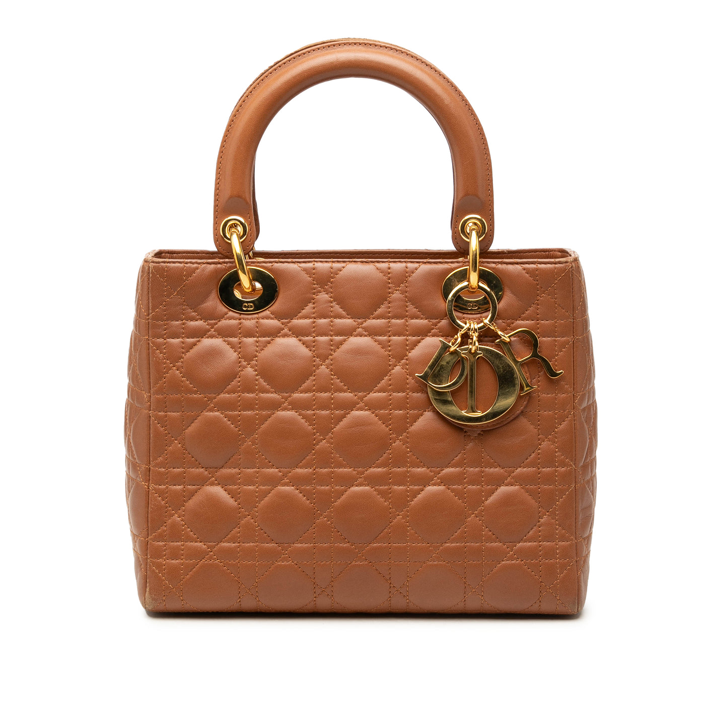 Medium Lambskin Cannage Lady Dior - Image 1
