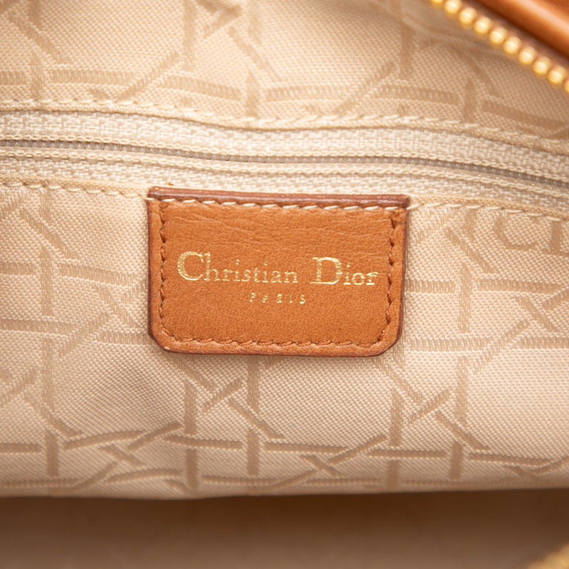 Medium Lambskin Cannage Lady Dior - Image 5