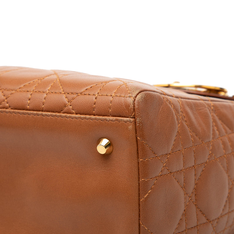 Medium Lambskin Cannage Lady Dior - Image 6