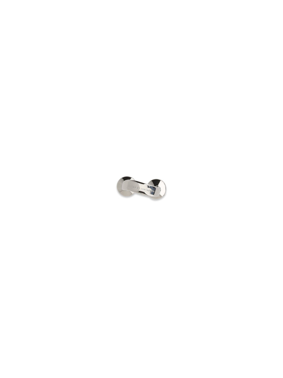 Dries Van Noten Rhinestone-Embellished Silver Ring — Rings
