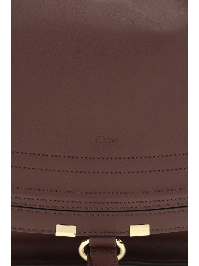Chloé Shoulder Bag — Brown Calf Leather Bos Taurus