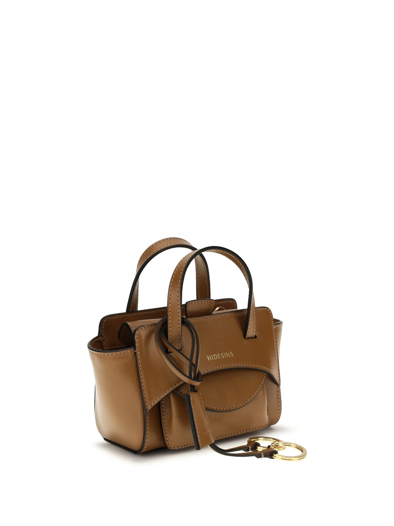 Hidesins Top Handle Bag — Caramel Calf Leather (bos Taurus)