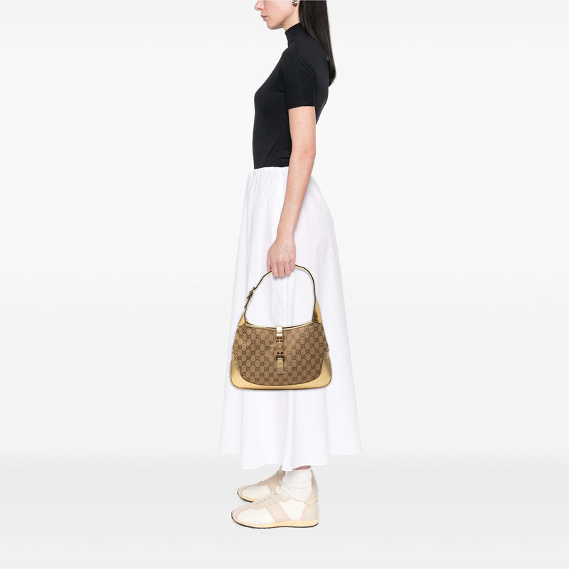 GG Canvas Jackie Shoulder Bag - Image 7
