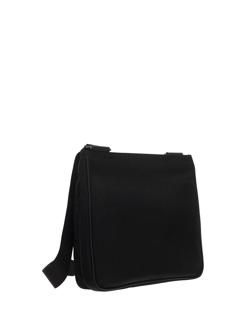 Prada Re-Nylon Shoulder Bag — Black
