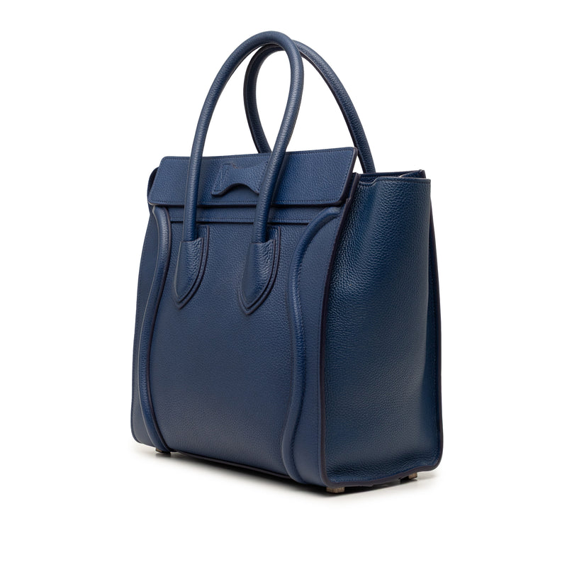 Mini Leather Luggage Tote - Image 2