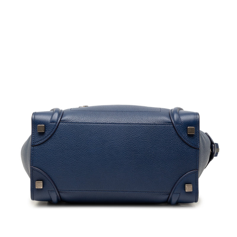 Mini Leather Luggage Tote - Image 3
