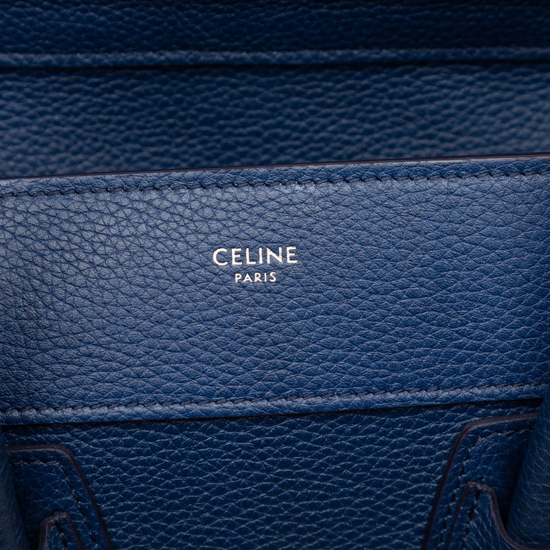 Mini Leather Luggage Tote - Image 5