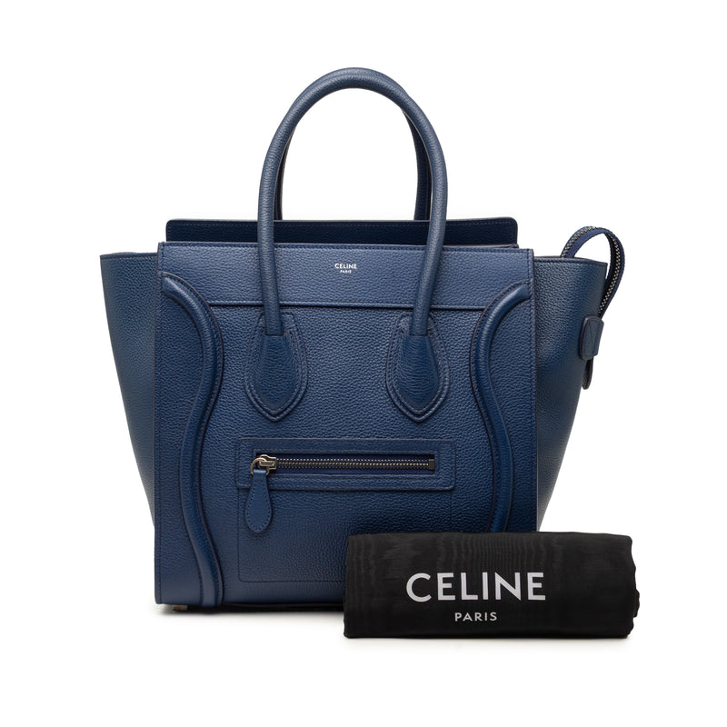 Mini Leather Luggage Tote - Image 8