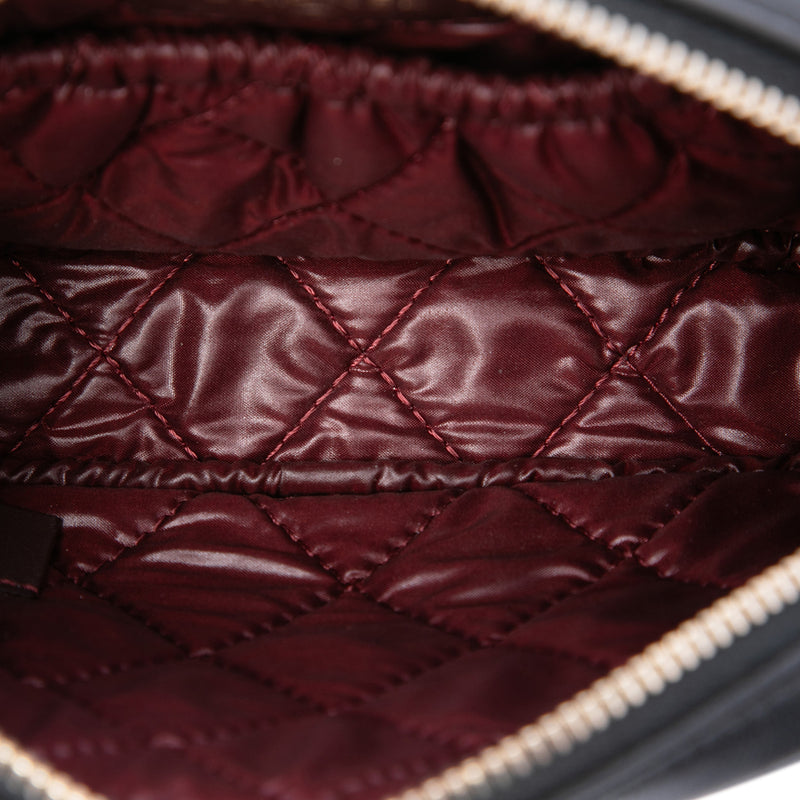 CC Quilted Lambskin Curvy Cosmetic Case Pouch - Image 4
