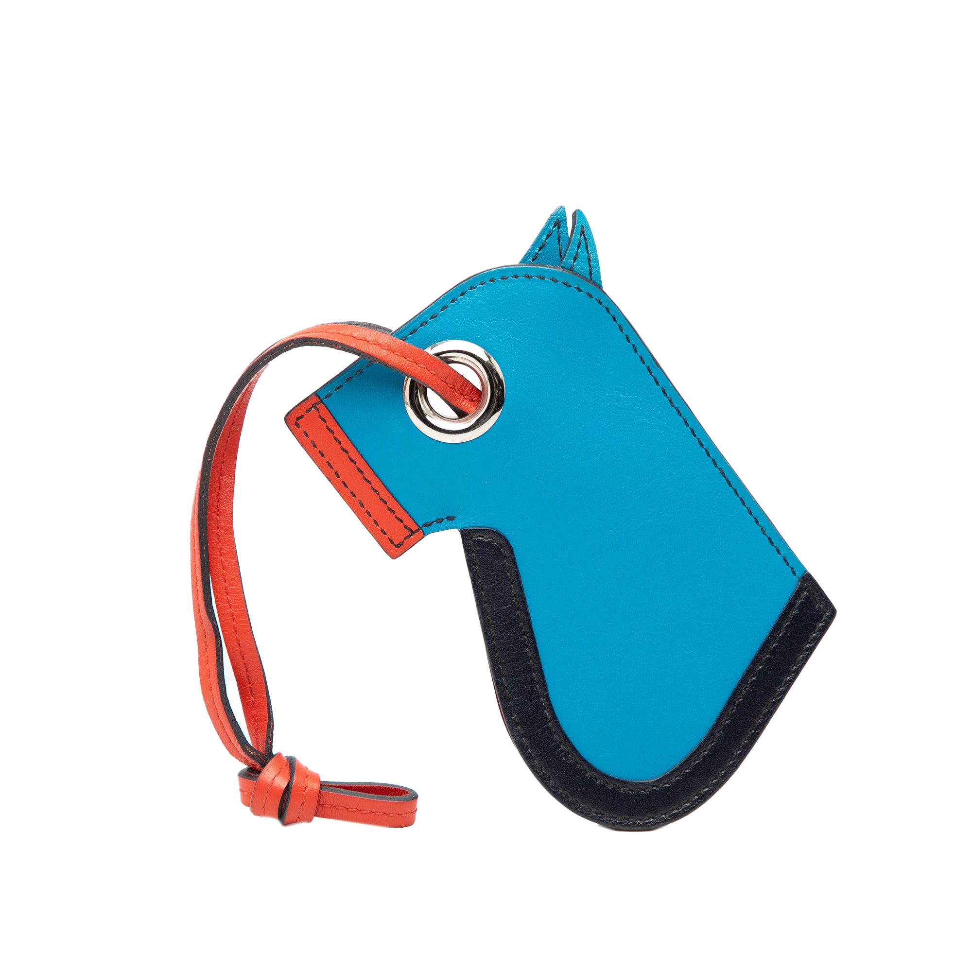 Tadelakt Camail Key Holder Bag Charm - Image 2