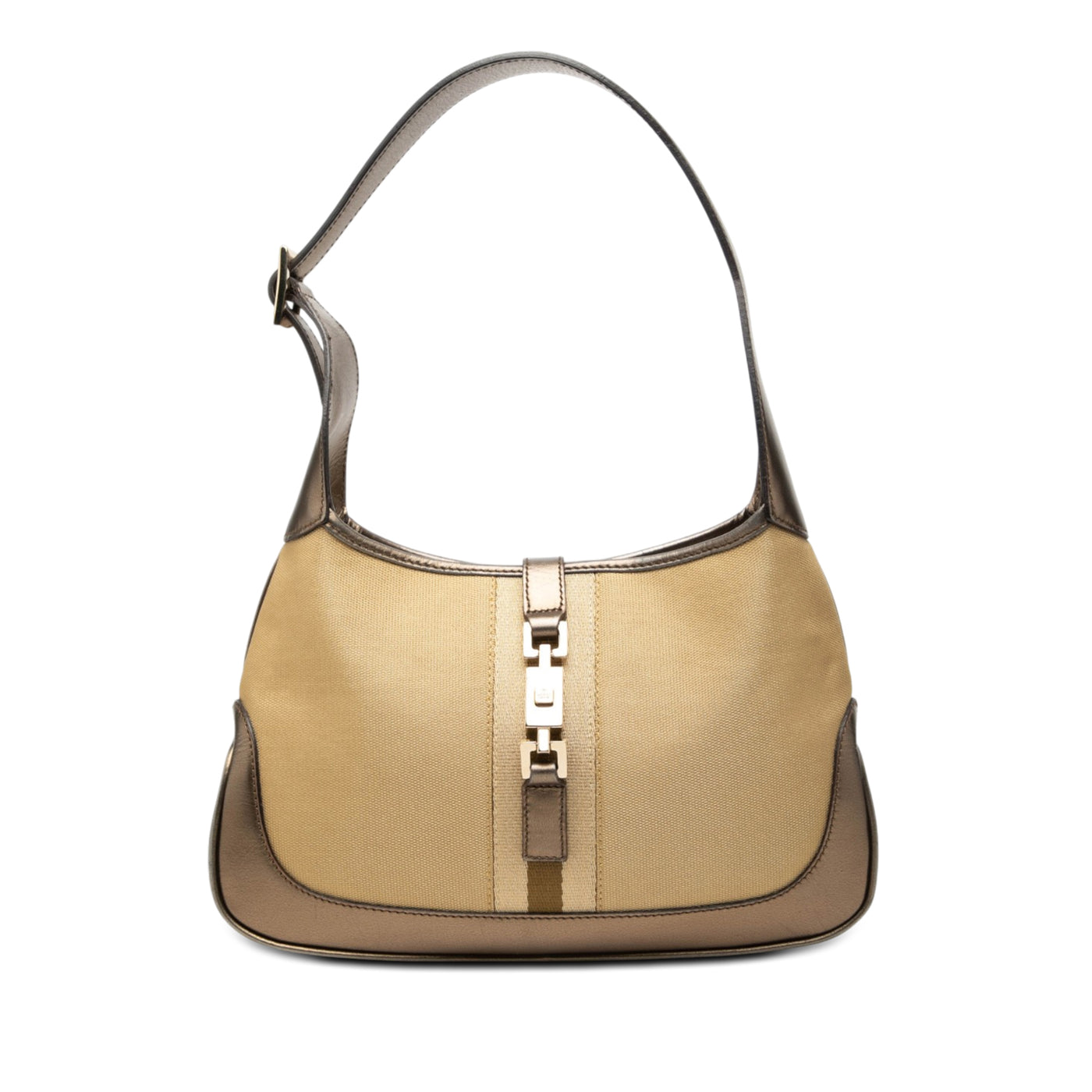 Canvas Web Jackie Shoulder Bag - Image 1