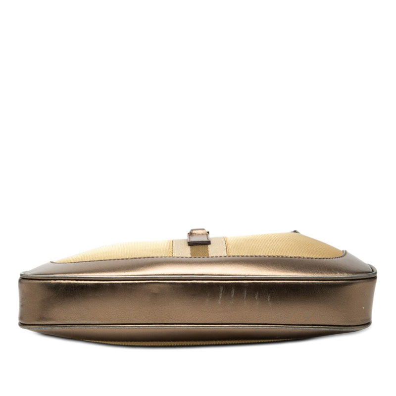 Canvas Web Jackie Shoulder Bag - Image 3