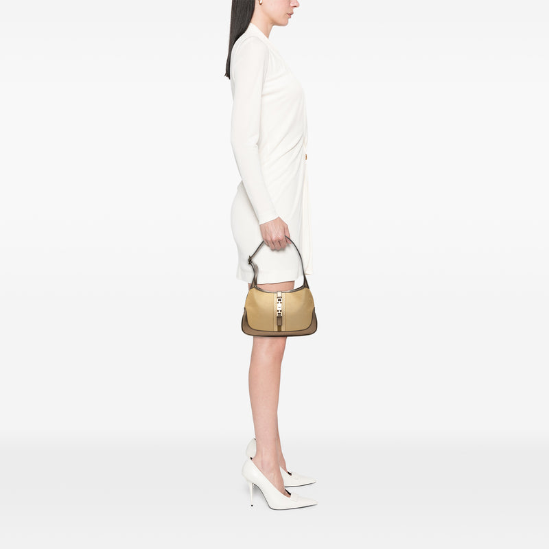Canvas Web Jackie Shoulder Bag - Image 6