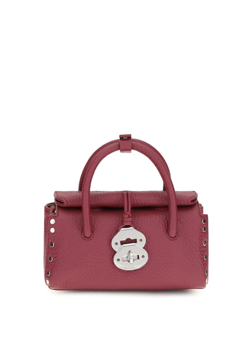 Zanellato Top Handle Bag — Pink Calf Leather Bos Taurus