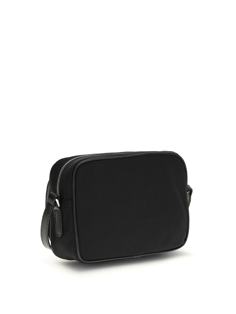 Stella Mccartney Dartmoor Shoulder Bag — Black Polyamide