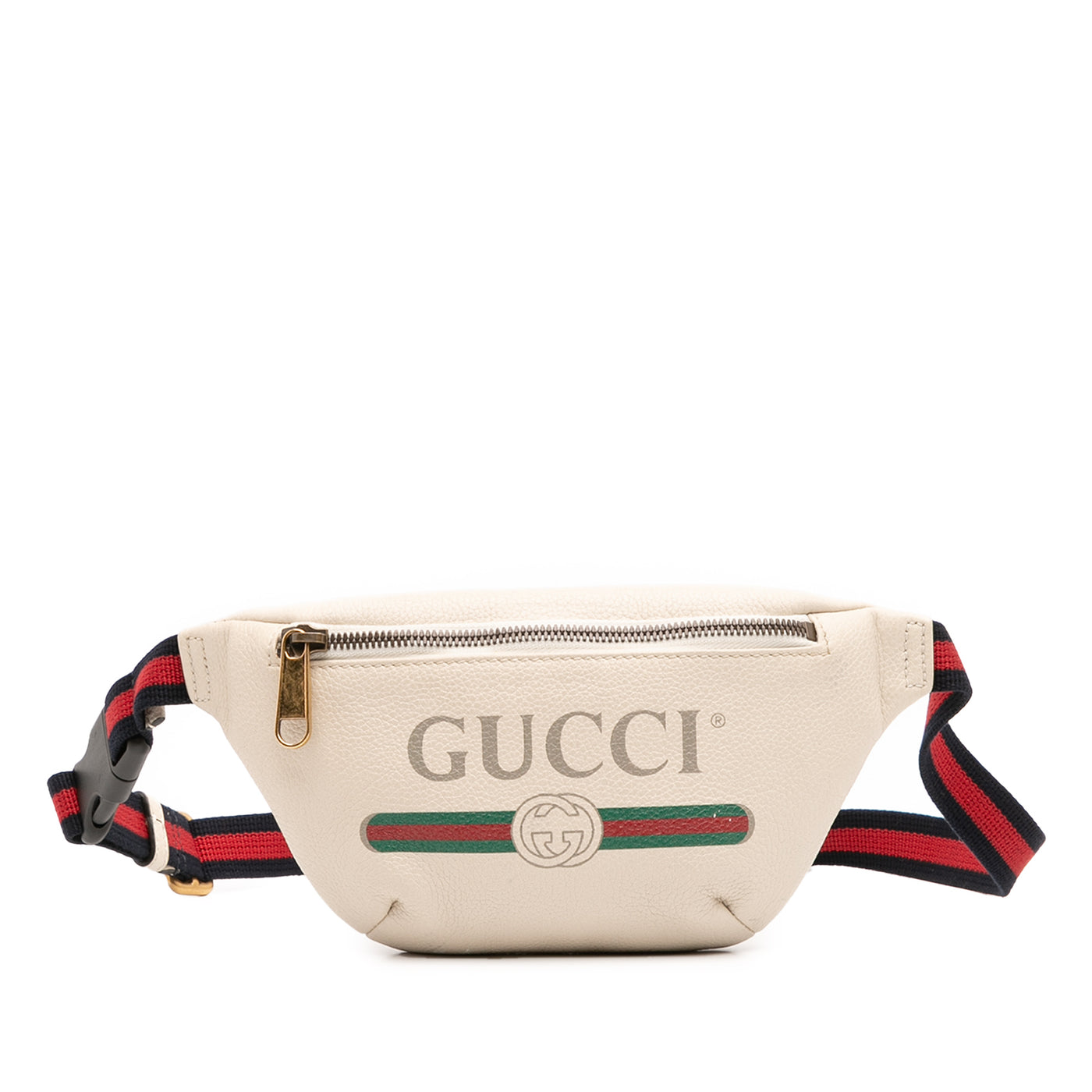 Small Grained Calfskin Logo Belt Bag - Image 1