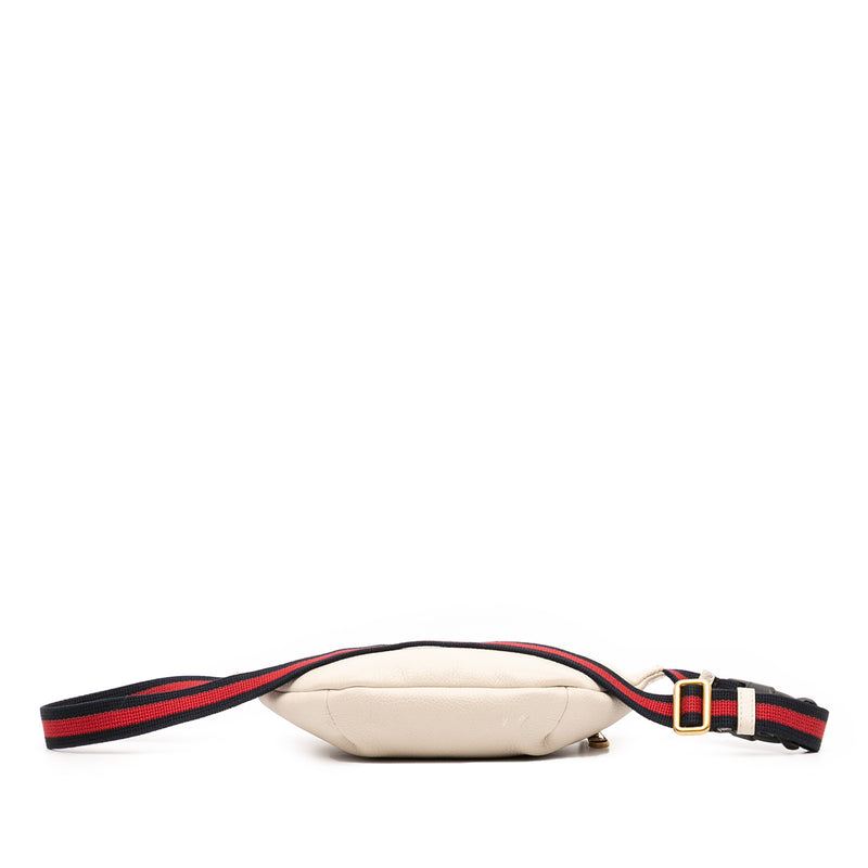 Small Grained Calfskin Logo Belt Bag - Image 3