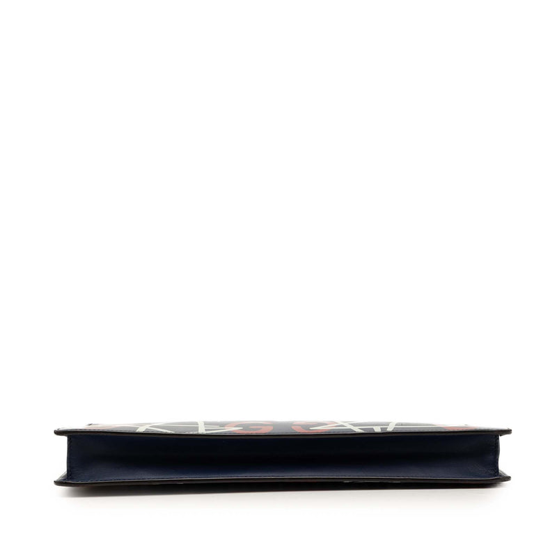 Calfskin Gucci Ghost Clutch - Image 3