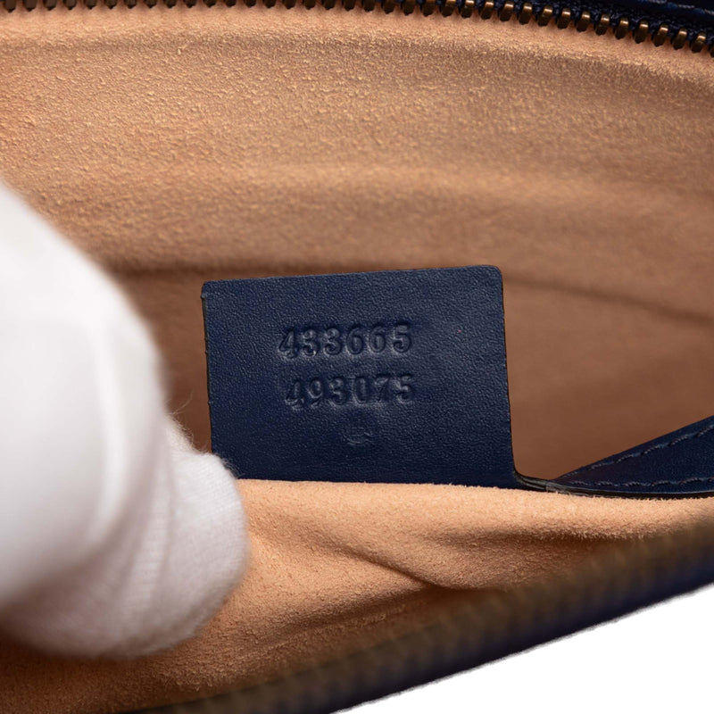 Calfskin Gucci Ghost Clutch - Image 6