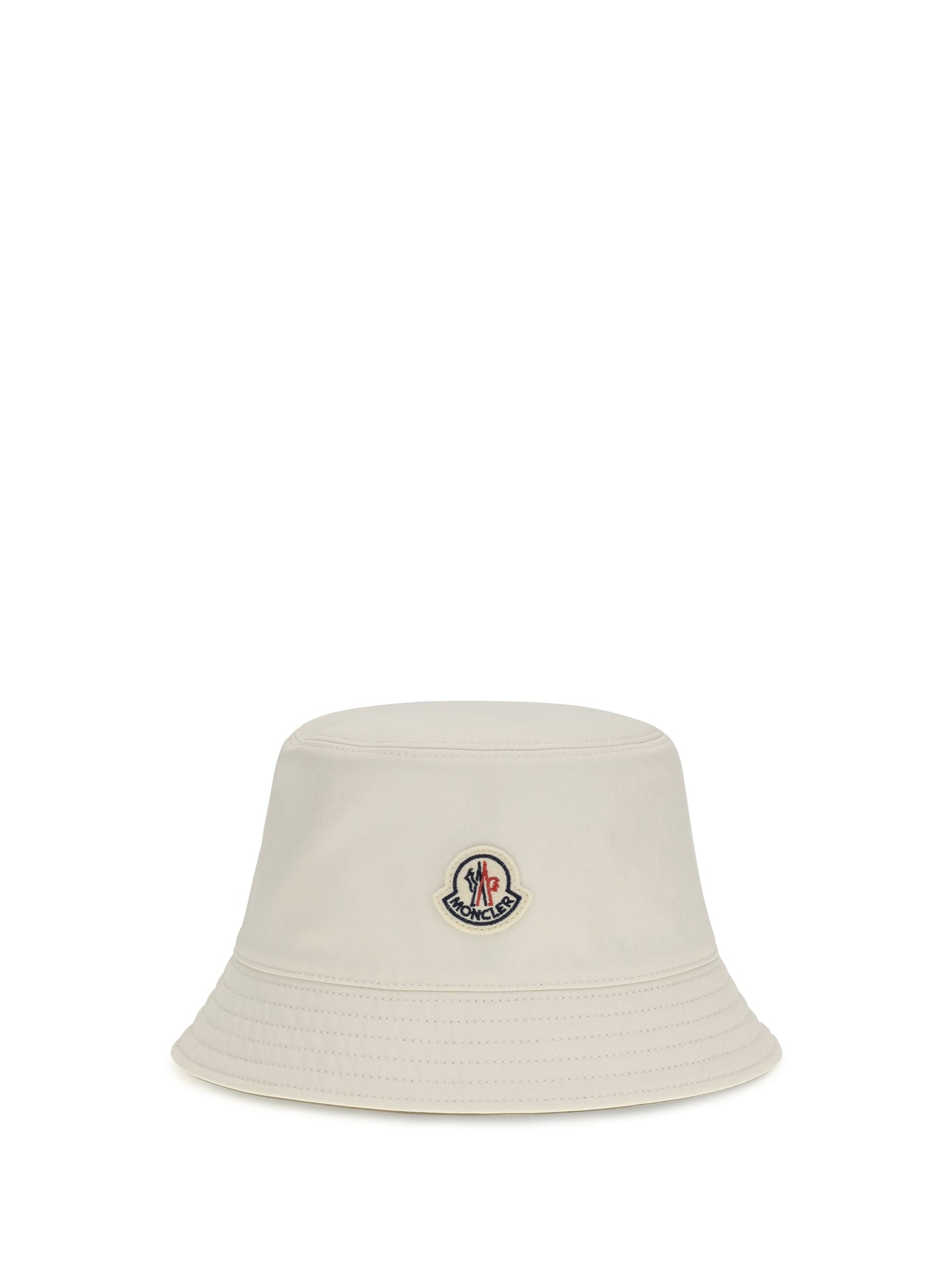 Moncler L10933b0002254a1k Bucket Hat — White Polyester