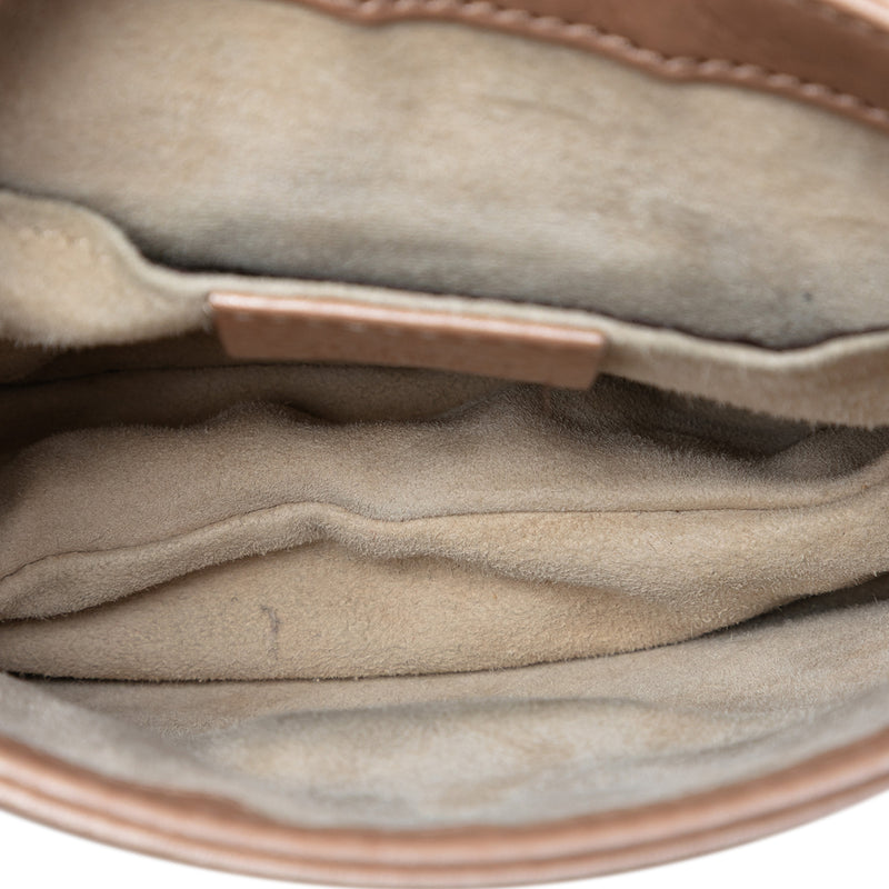 Small Metallic Pebbled Calfskin 1973 Chain Crossbody - Image 4