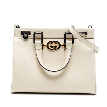 Small Grained Calfskin Zumi Top Handle Bag - Image 1