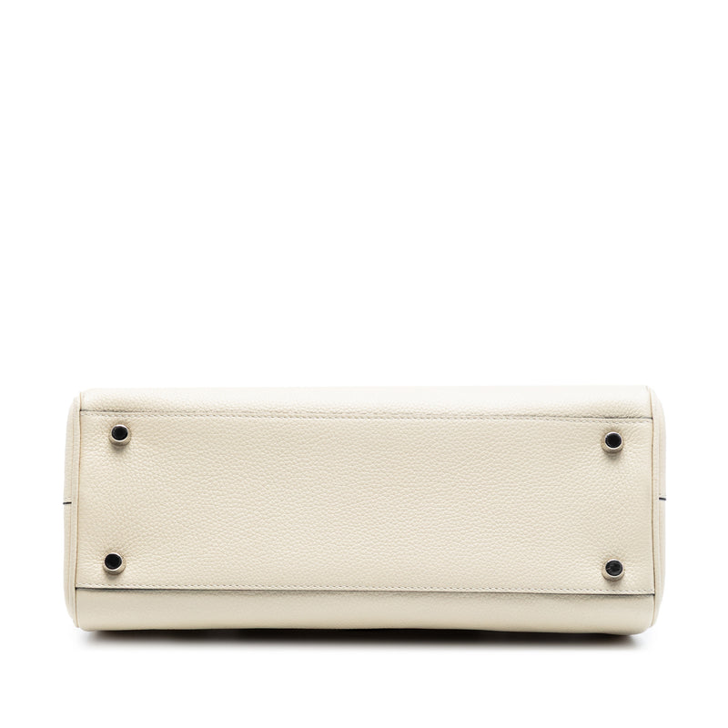 Small Grained Calfskin Zumi Top Handle Bag - Image 3