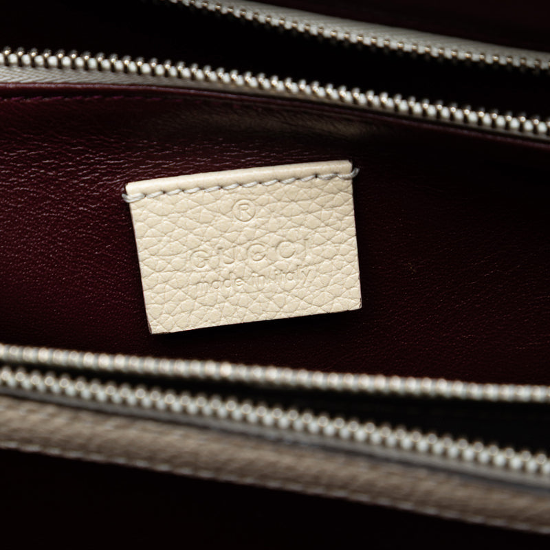 Small Grained Calfskin Zumi Top Handle Bag - Image 5