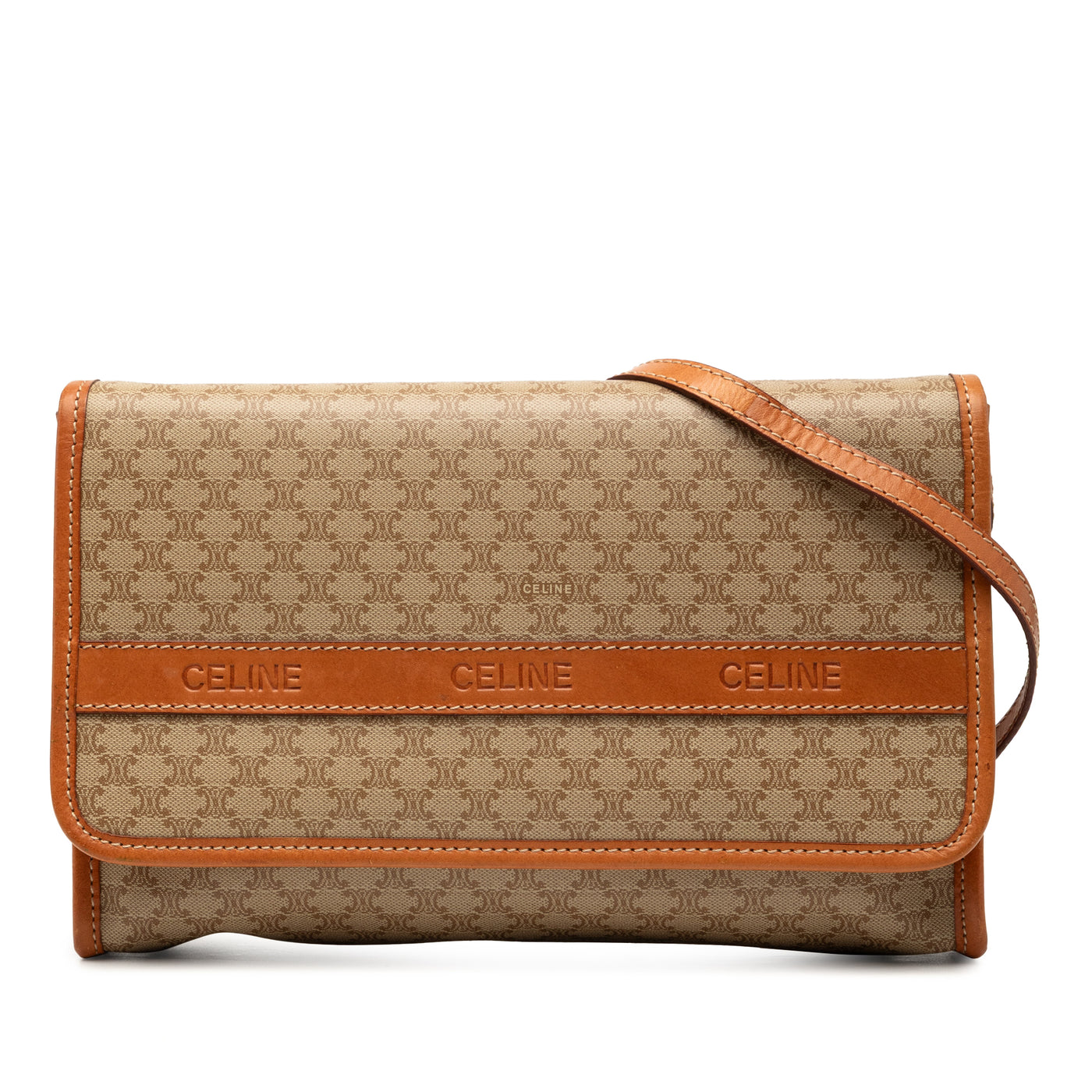 Macadam Coated Canvas Crossbody - Image 1