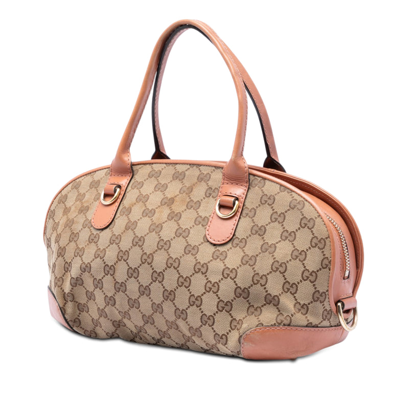 GG Canvas Heart Bit Satchel - Image 2